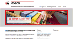 Desktop Screenshot of mozon.nl